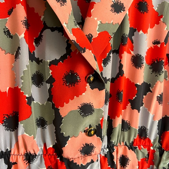 VINTAGE Floral Jumpsuit, Size S - Picture 6 of 6